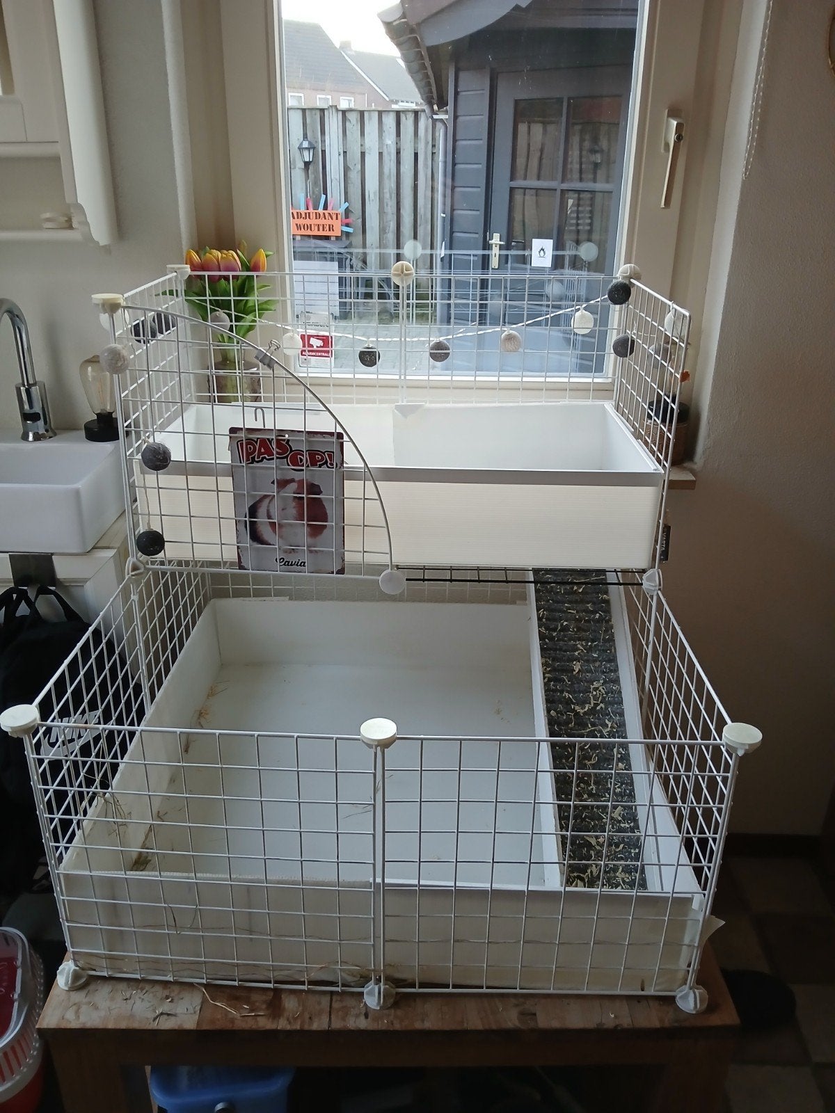 cavia draadkubus kooi, Ophalen, Kooi, Cavia, 90 cm of meer