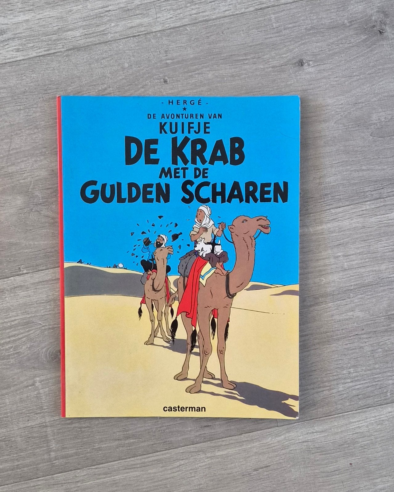 Kuifje - De Krab met de Gulden Scharen, Boeken, Eén stripboek, Ophalen of Verzenden, Gelezen, Hergé
