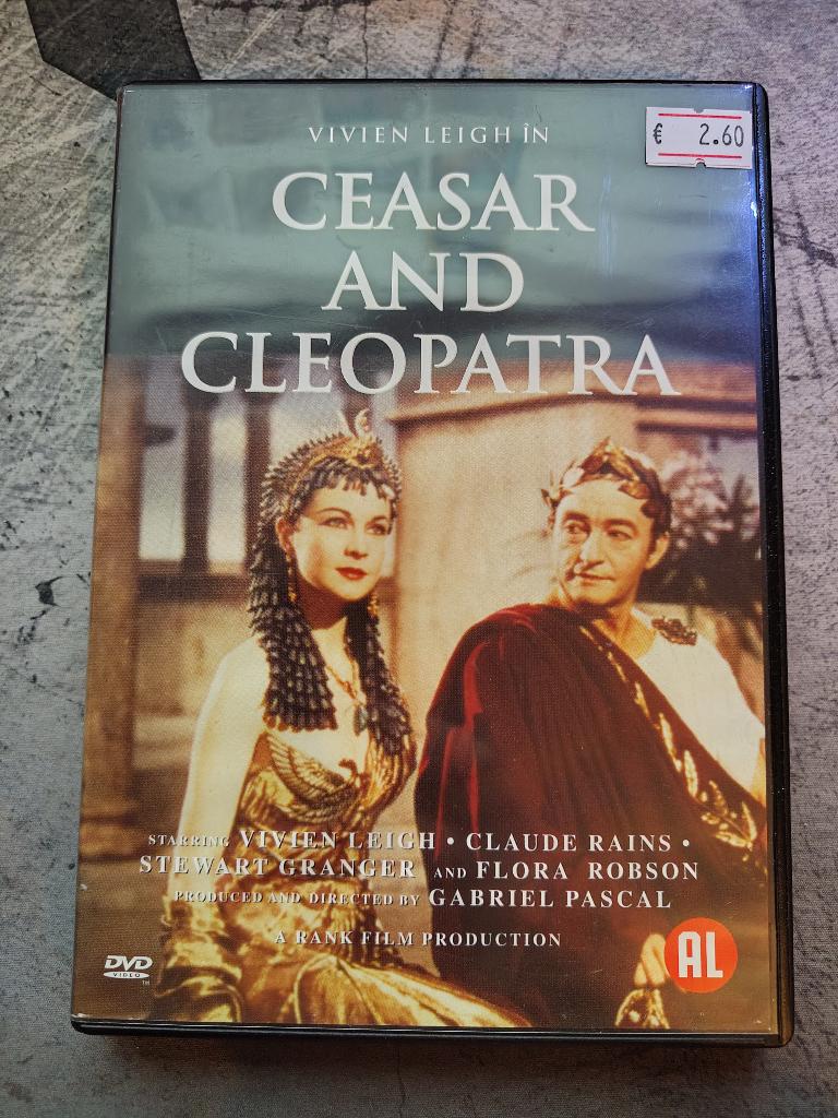 Ceasar and Cleopatra - DVD, Alle leeftijden, Ophalen of Verzenden, Gebruikt