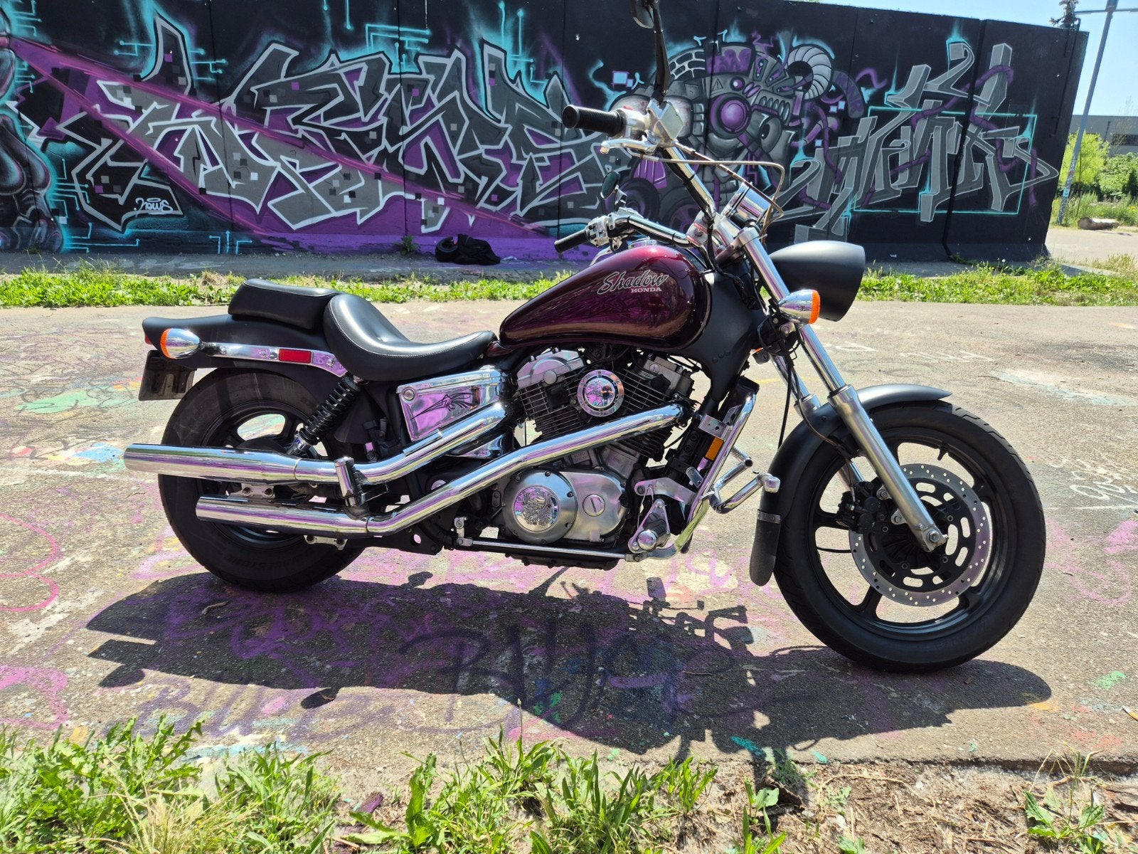 Honda Shadow VT1100C Chopper - Goed onderhouden, Chopper