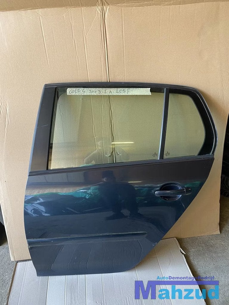 VW GOLF 5 Groen LC5F Links linker achter deur portier, Gebruikt, Volkswagen AG, Achter, Berliner Ring 2
38440  Wolfsburg, DE