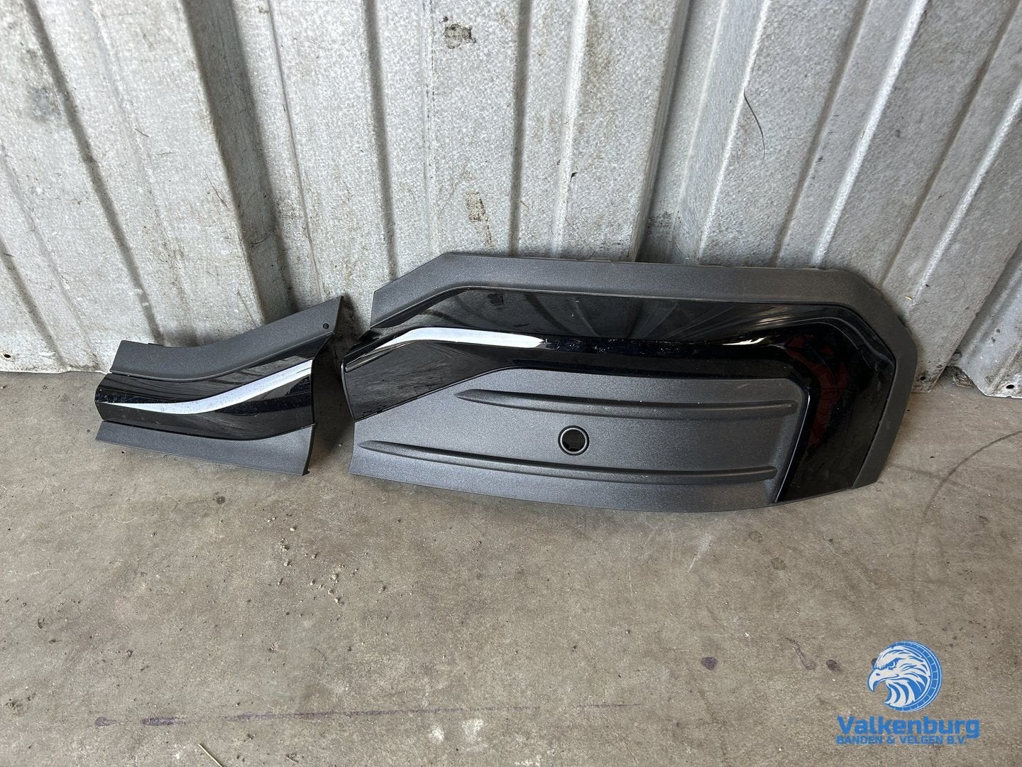 Originele Audi Q5 80F Achter bumper links hoek zwart 80F8073, Gebruikt, -, -, Ophalen of Verzenden