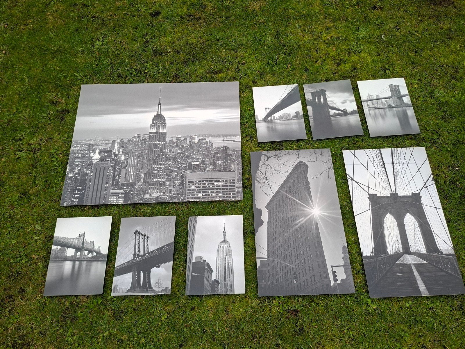 IKEA Canvas 9 delige set New York, Ophalen