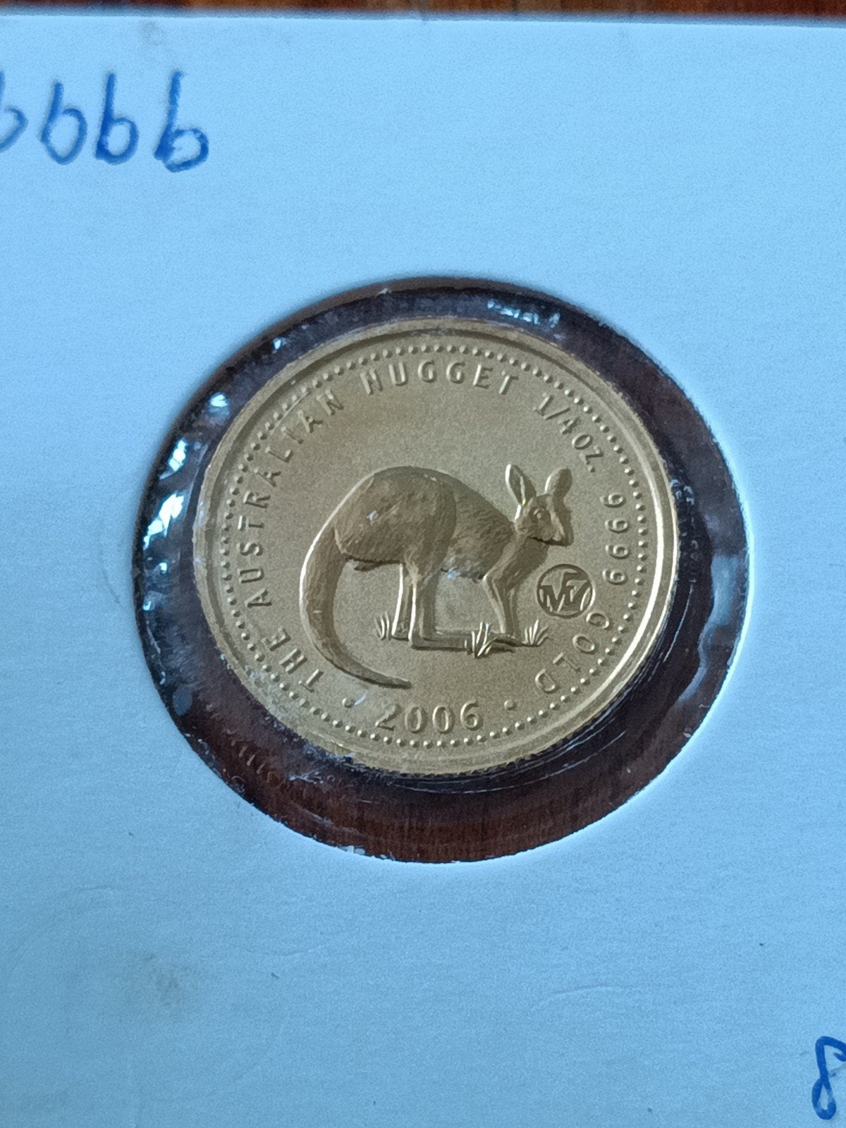 1/4 oz Australische Gouden Kangaroo Munt 2006, Ophalen of Verzenden, Zuidoost-Azië, Losse munt, Goud