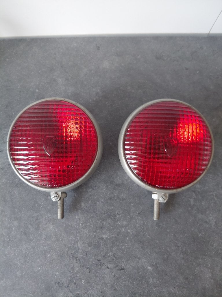 NOS Marchal Red High Intensity Mistlampen BMW 2002 Oldtimer, Auto-onderdelen, Verzenden, Nieuw, Overige merken, Verlichting