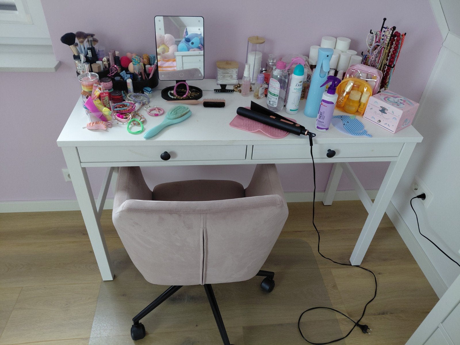 Hemnes bureau ikea, Huis en Inrichting, Ophalen, Gebruikt