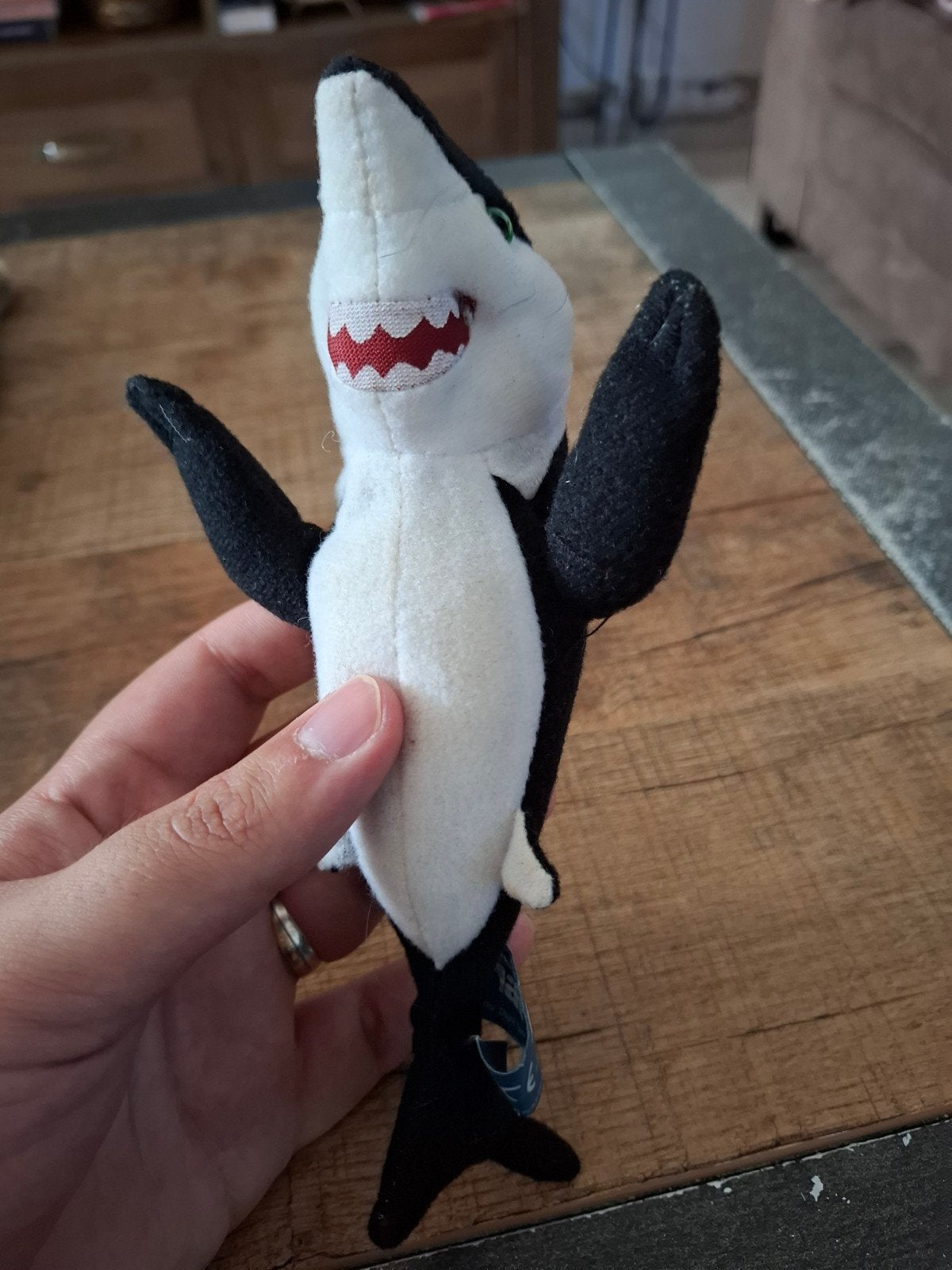 Shark Tale knuffel haai DreamWorks Play-by-Play, Gebruikt, Overige merken, Overige karakters, Overige typen