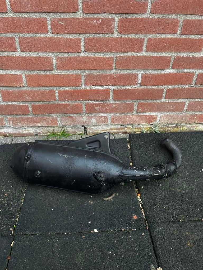 Sm02 uitlaat 125/180cc pot, Ophalen of Verzenden, Zo goed als nieuw, Uitlaat, Piaggio