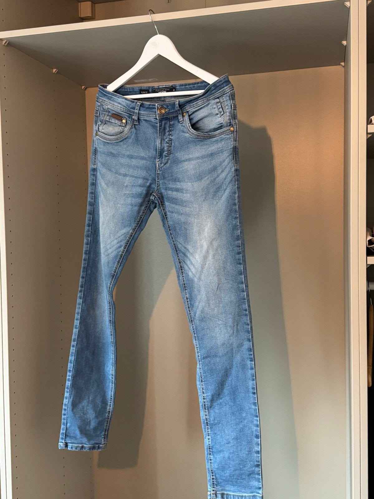 Slim fit Portonova jeans - lichtblauw, Ophalen of Verzenden, Gedragen, Blauw