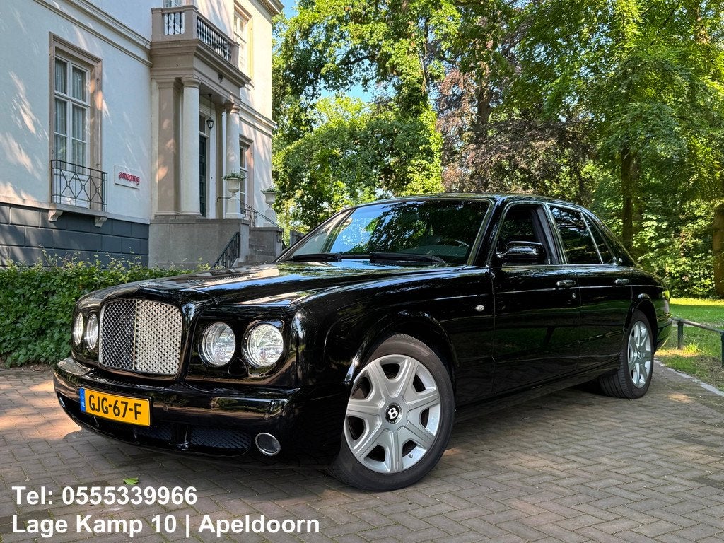 Bentley Arnage 6.8 V8 T Schuif Kanteldak Xenon Leder Unieke, Auto's, Bentley, Bedrijf, Te koop, Arnage, ABS, Airconditioning, Automatische klimaatregeling