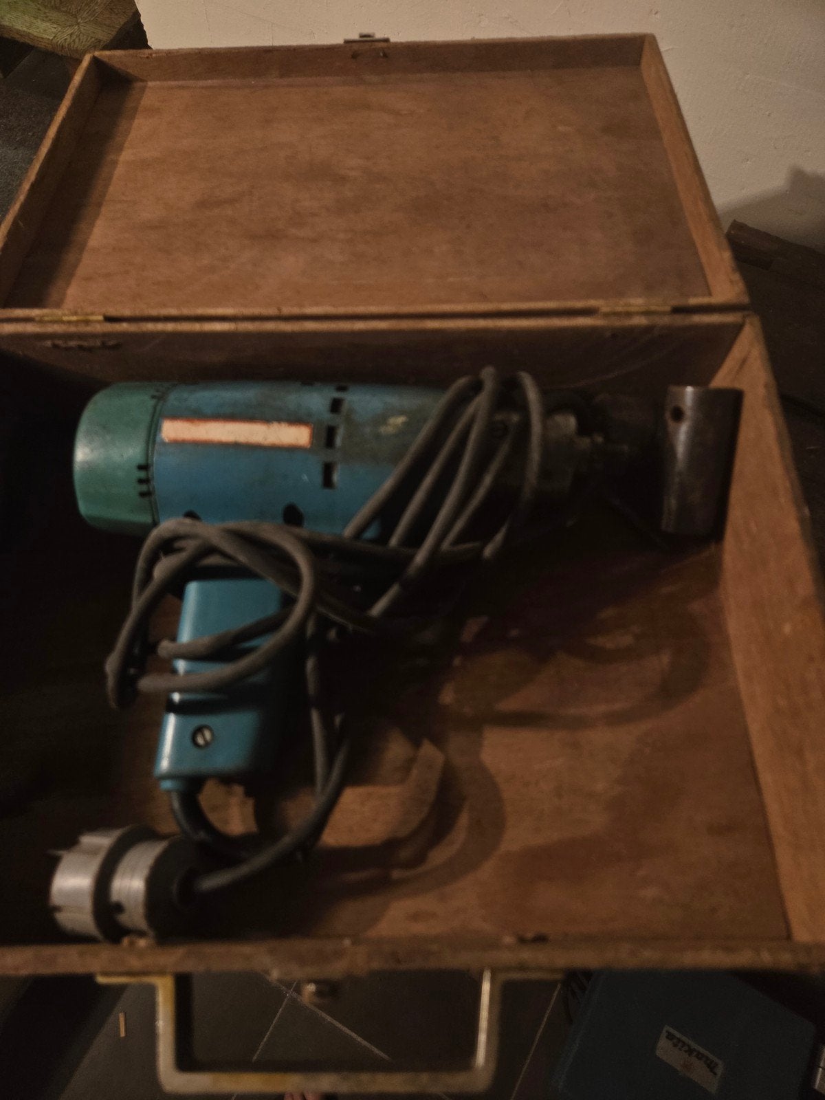 Oude maar functionele slagboormachine, Boormachine, Gebruikt, Ophalen of Verzenden, Klopboormechanisme