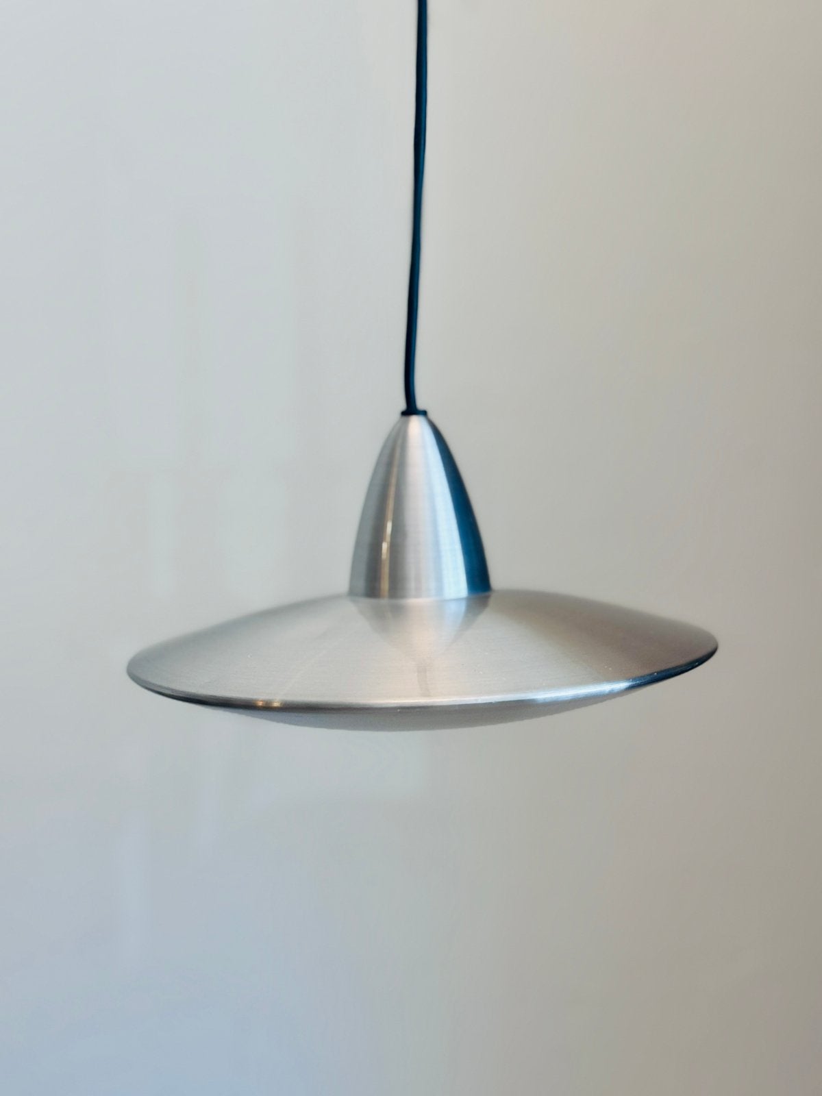 Vintage Hala Zeist UFO hanglamp m jaren 80 space age, Vintage Space Age, Ophalen of Verzenden, Zo goed als nieuw, X