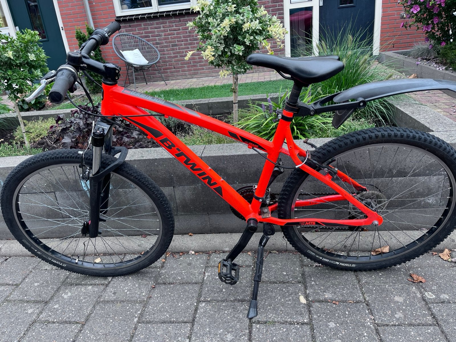 Btwinn rockrider MTB jongensfiets 26 inch, Ophalen, Zo goed als nieuw, 26 inch of meer