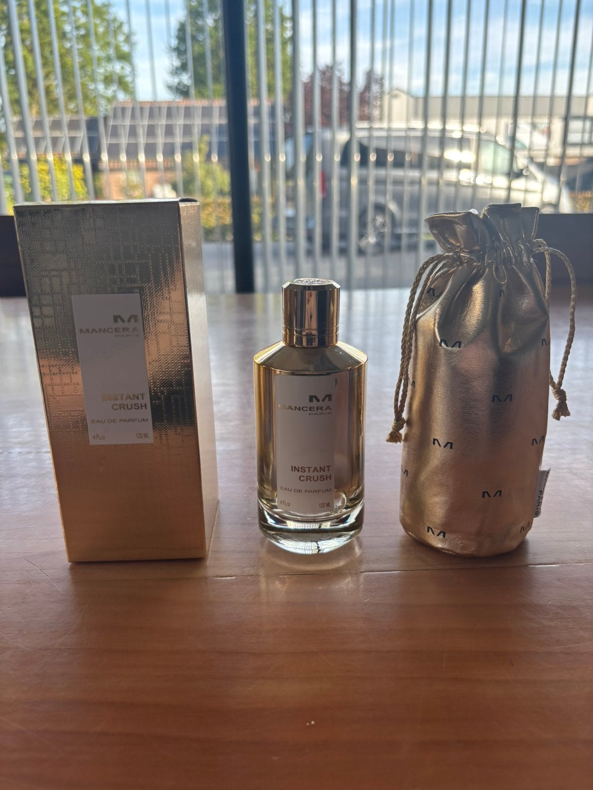 Mancera Paris Instant Crush leeg parfumflesje, Verzenden, Gebruikt