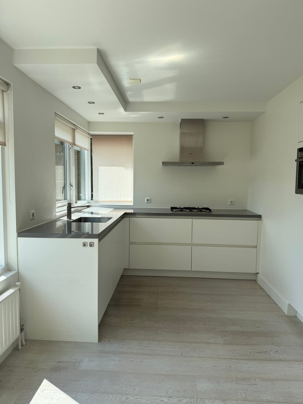 Complete keuken, Ophalen, Gebruikt, Wit, Hoekkeuken