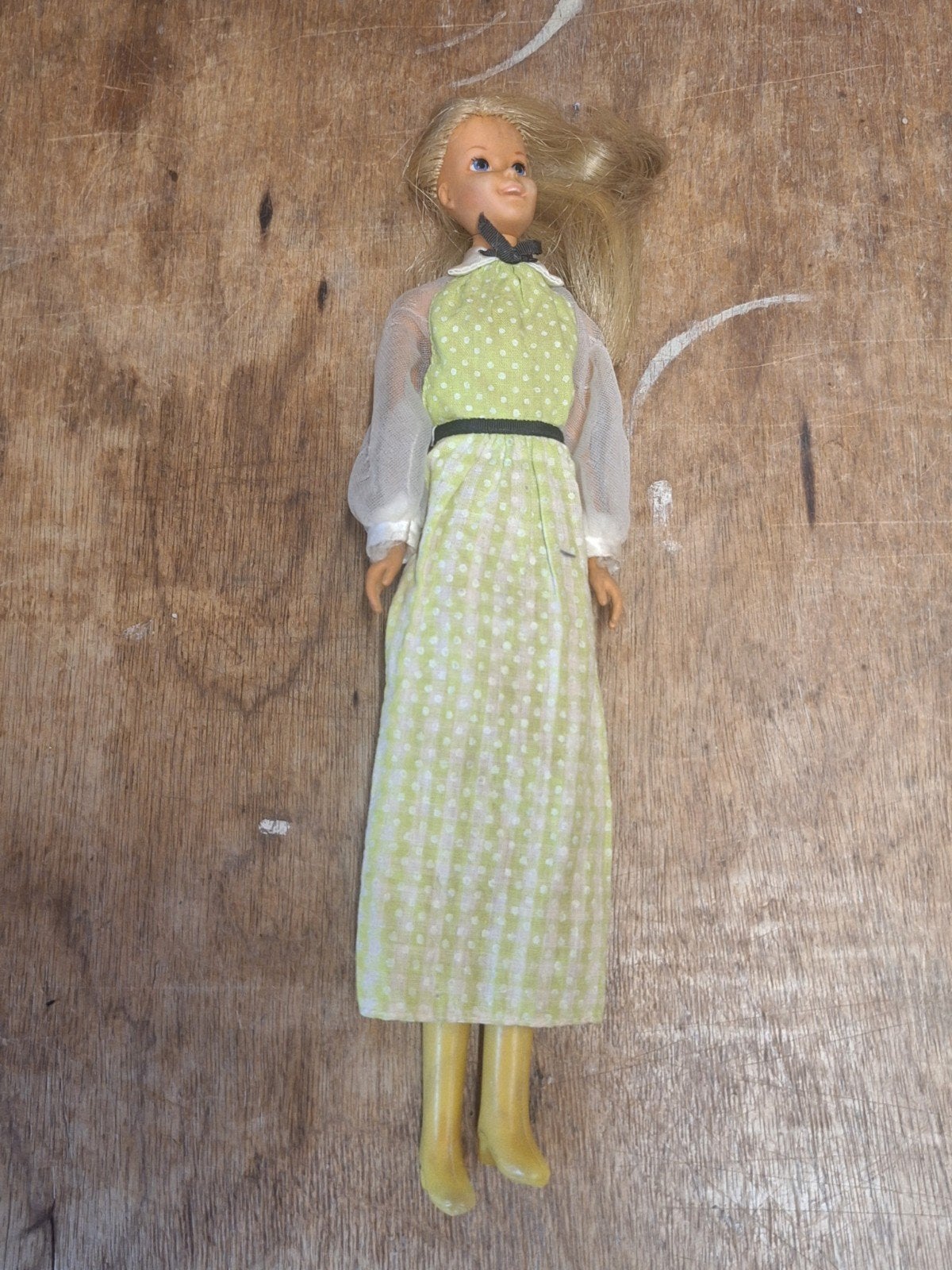 Vintage Barbie pop uit 1966, Made in Japan, Ophalen of Verzenden, Gebruikt, Barbie