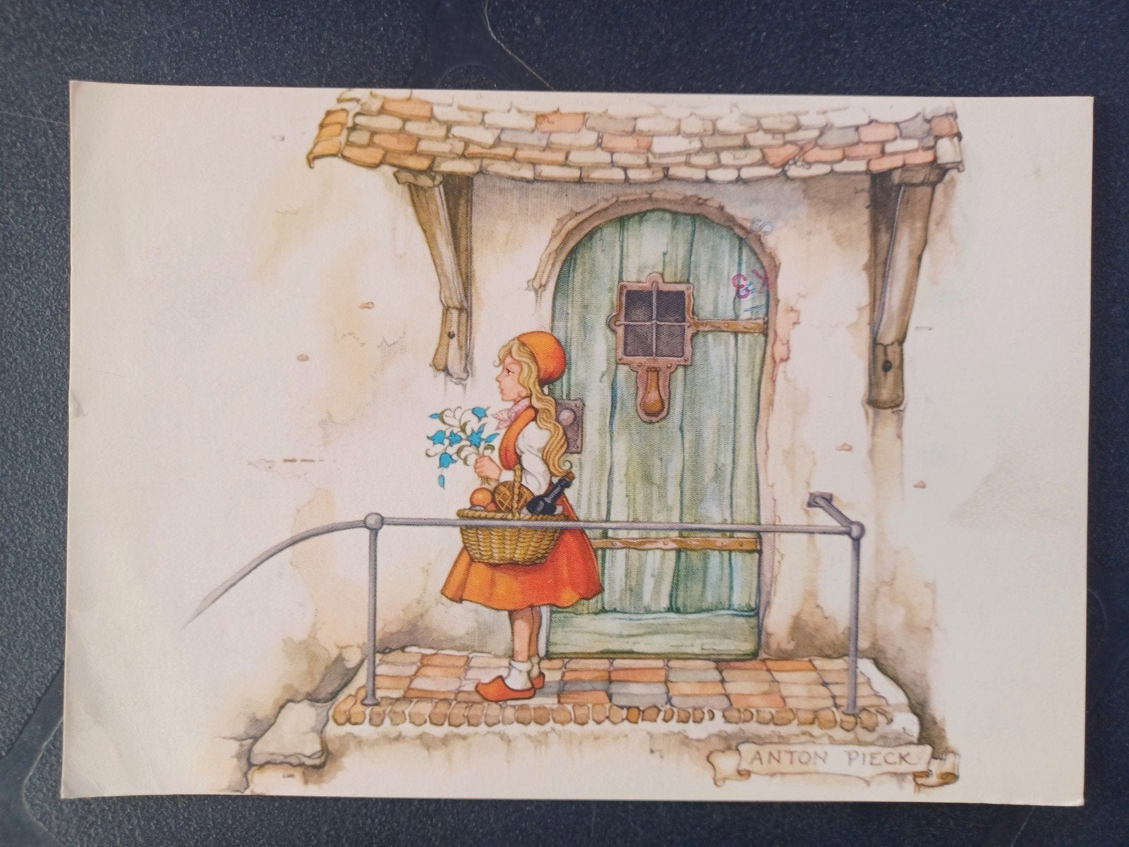 De Efteling Roodkapje Anton Pieck, Ophalen of Verzenden, 1980 tot heden, Gelopen, Noord-Brabant