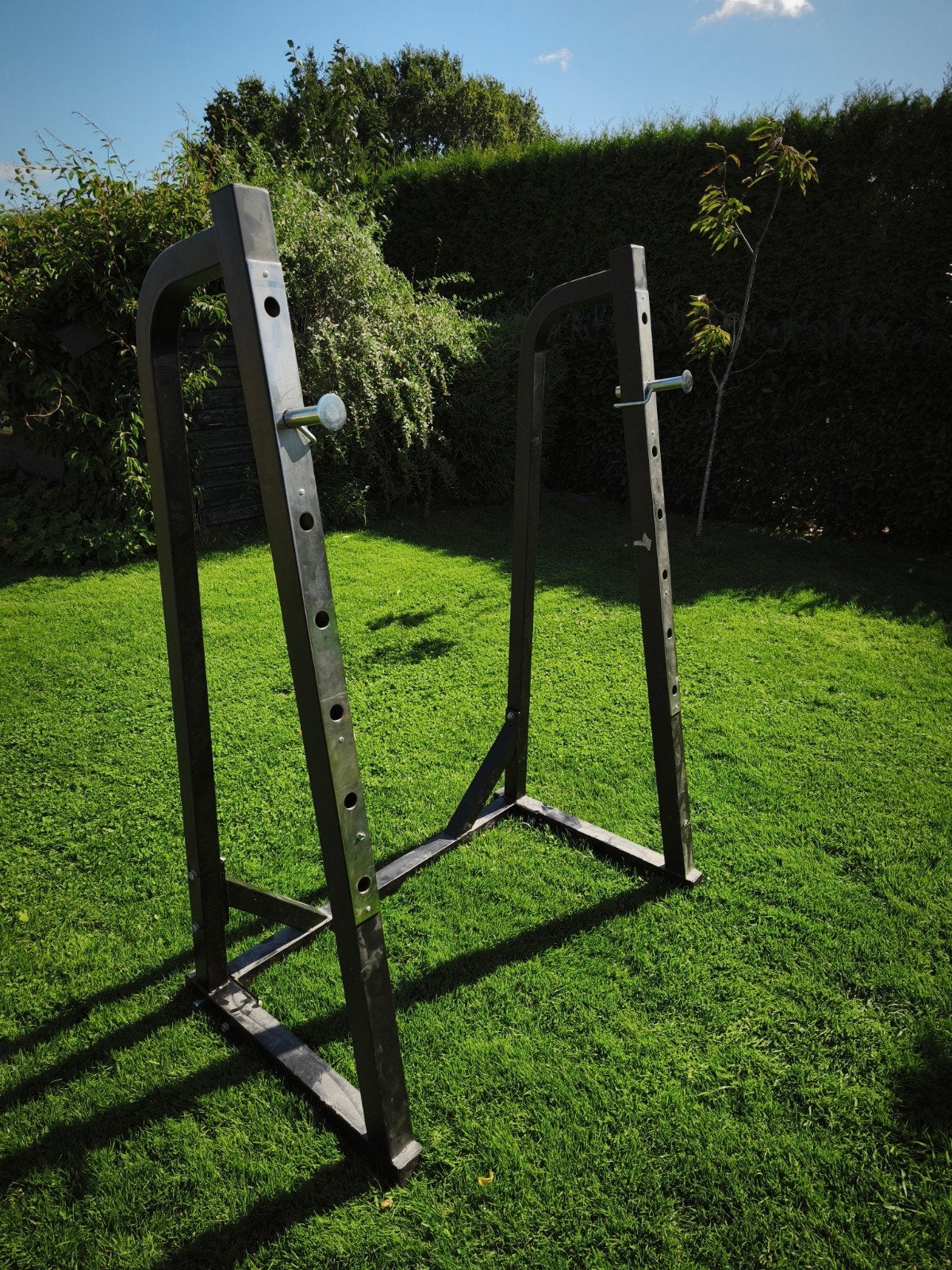 Half rack met stang - Mooi en degelijk fitness rack, Ophalen of Verzenden, Krachtstation