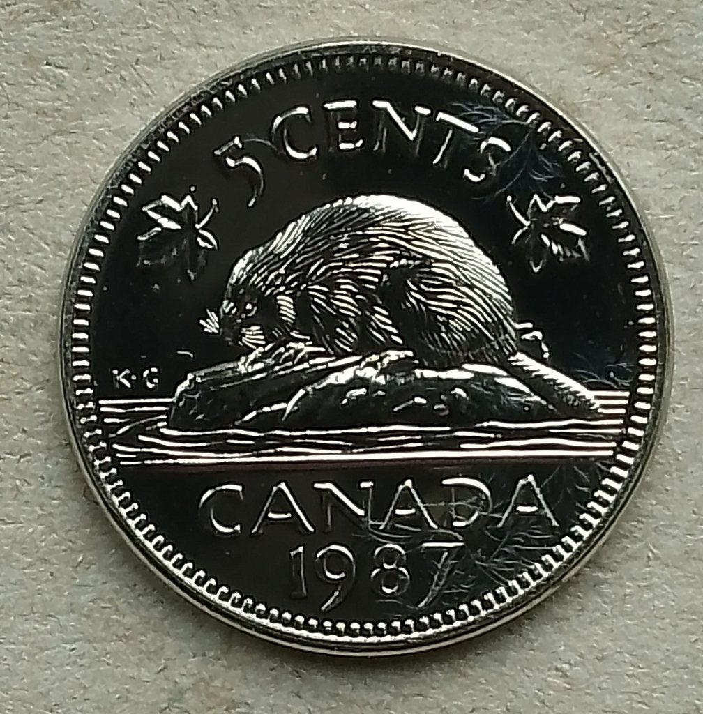 Canada, 5 cents 1987, Ophalen of Verzenden, Noord-Amerika, Losse munt