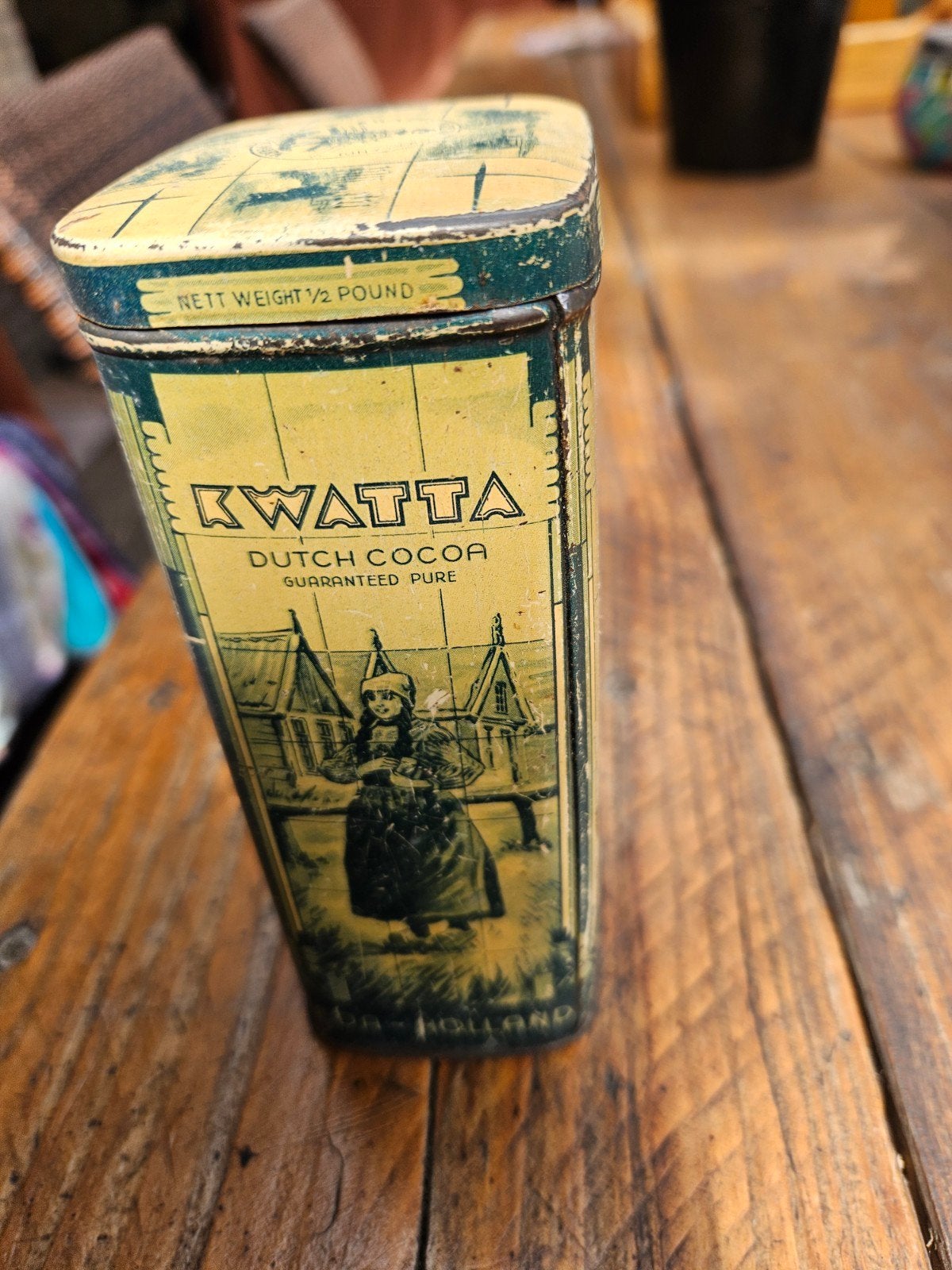 Kwatta blik, Verzamelen, Blikken, Gebruikt, Overige, Ophalen of Verzenden