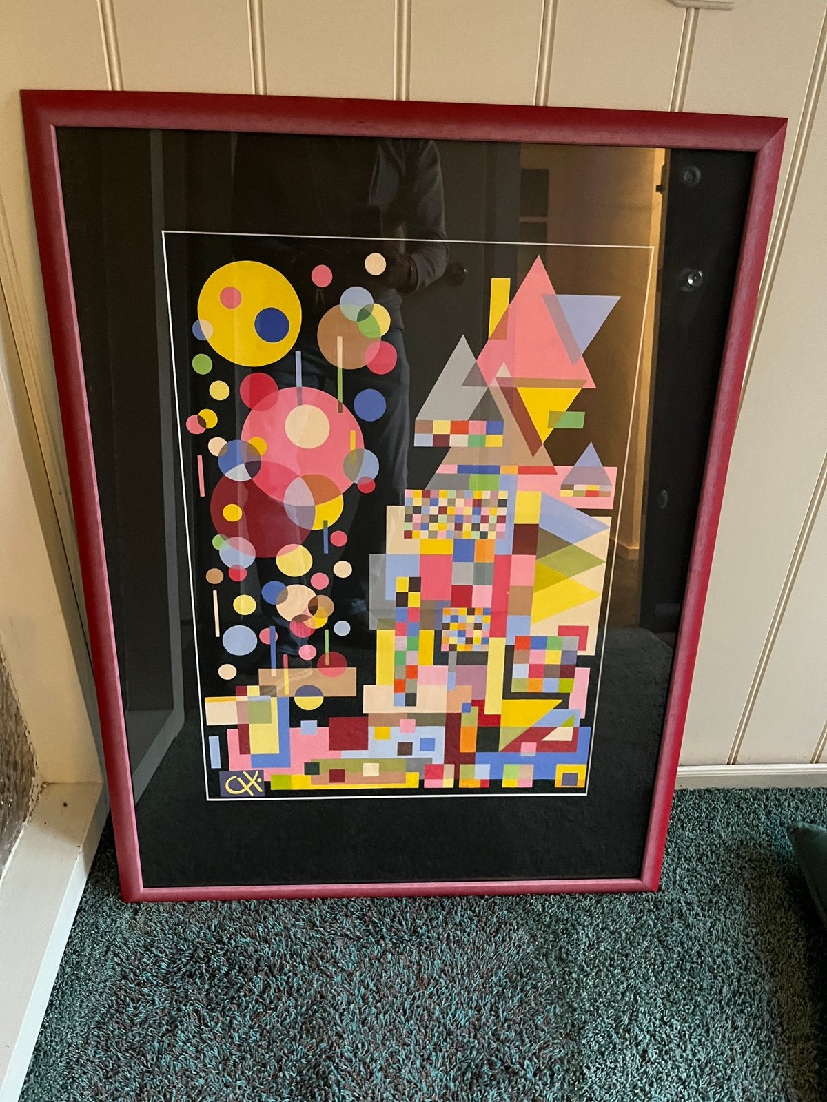 Mooi schilderij kleurrijk, Ophalen of Verzenden