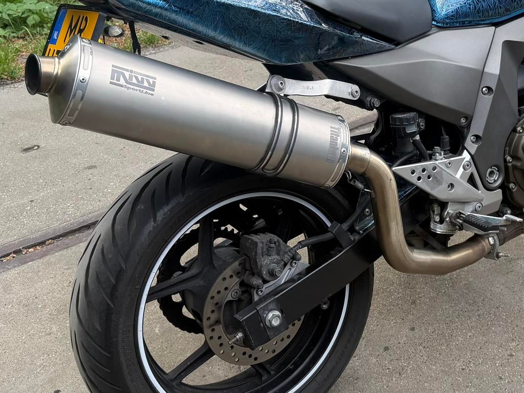 Kawasaki Z750 Mivv hoge uitlaat demper titanium sport, Gebruikt, Mivv, Mivv, Ophalen of Verzenden