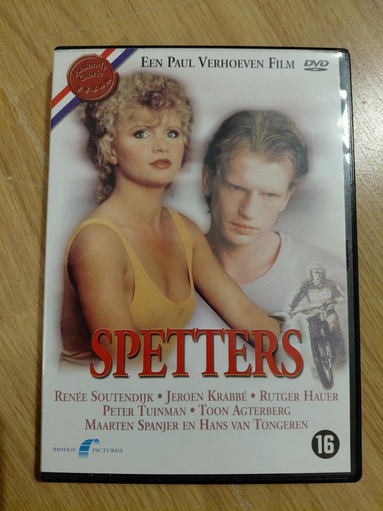 NL film SPETTERS Rutger Hauer Reneé Soutendijk, Cd's en Dvd's, Dvd's | Nederlandstalig, Ophalen of Verzenden