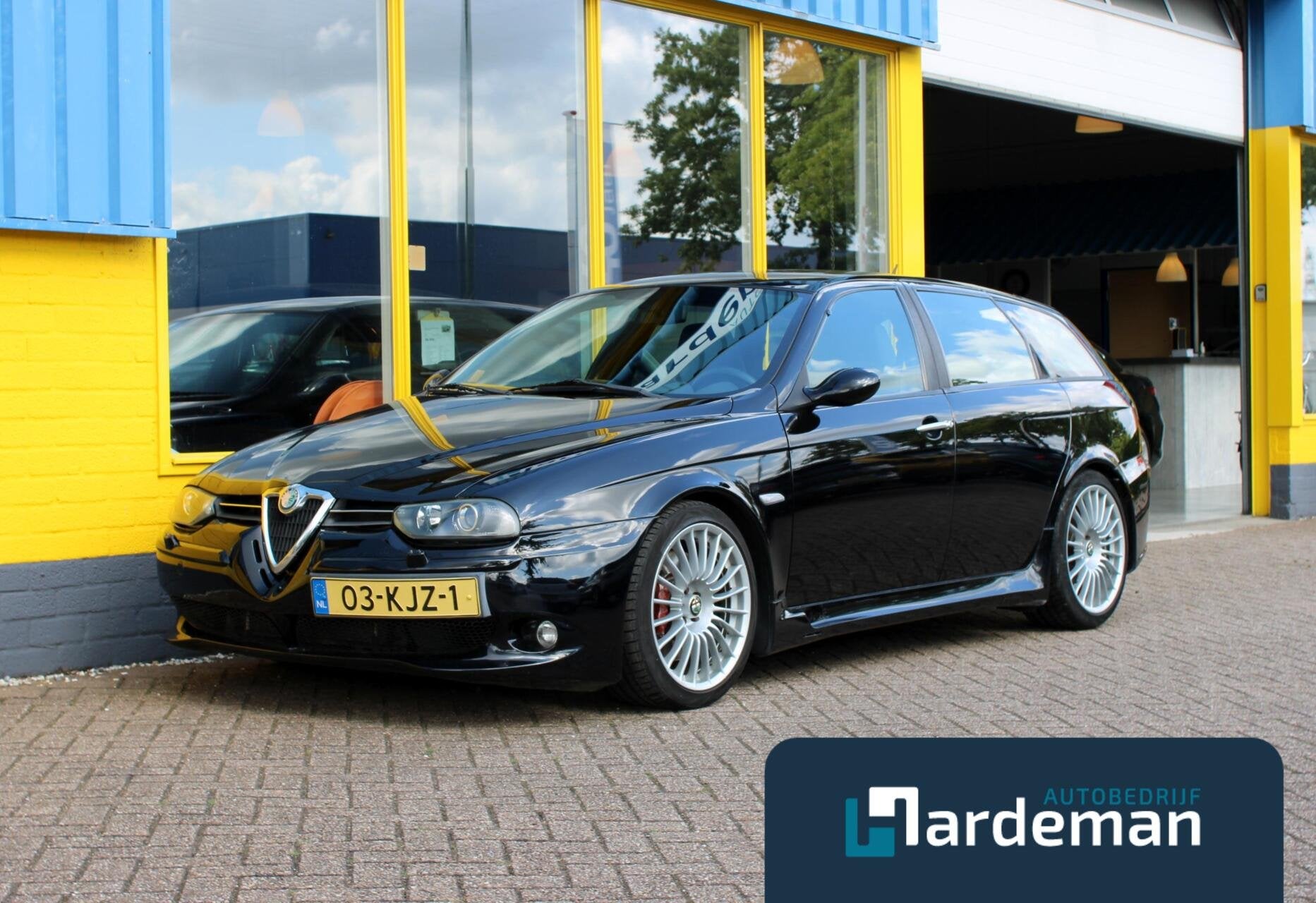 Alfa Romeo 156 Sportwagon 3.2 V6 GTA Clima Nwe distributie, Auto's, Alfa Romeo, Voorwielaandrijving, Gebruikt, Met garantie (alle)