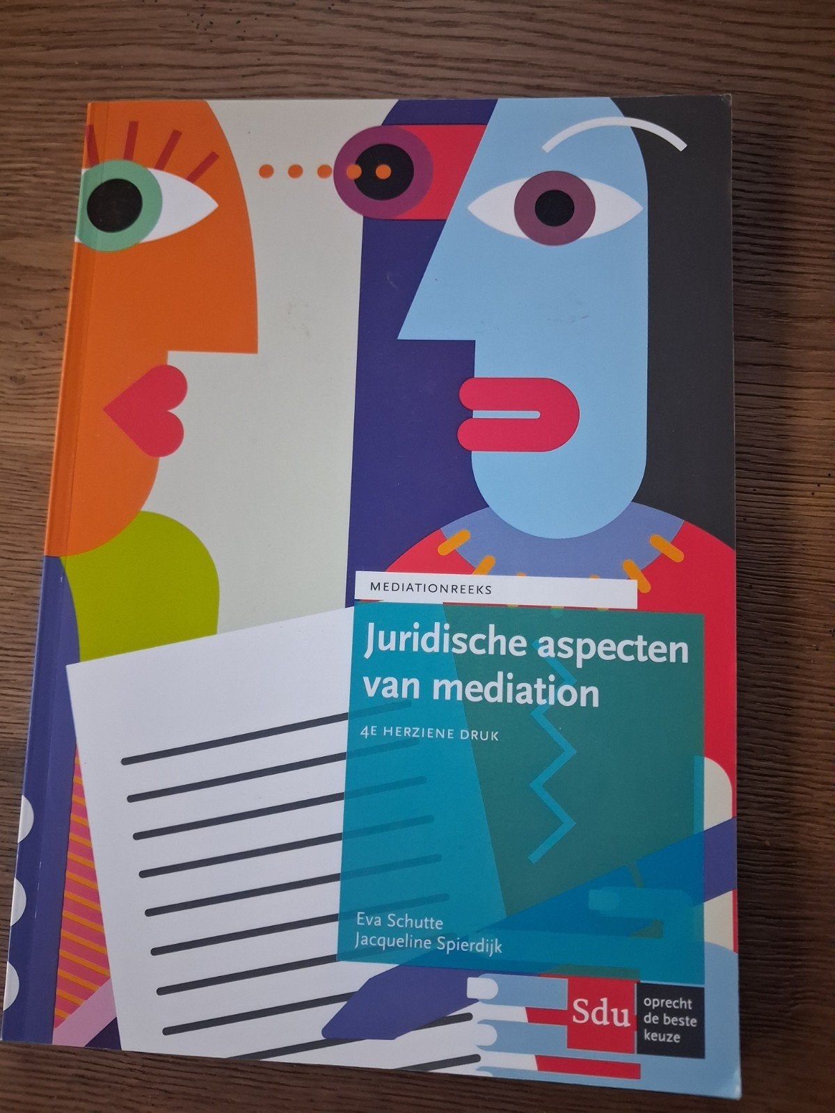 Juridische aspecten van mediation - 4e herziene druk, Eva Schutte, Jacqueline Spierdijk, Zo goed als nieuw, Gamma, HBO