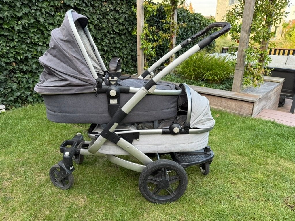 Kinderwagen Joolz Geo 1 (3in1) + extra's, Gebruikt, Luchtbanden, Combiwagen, Ophalen