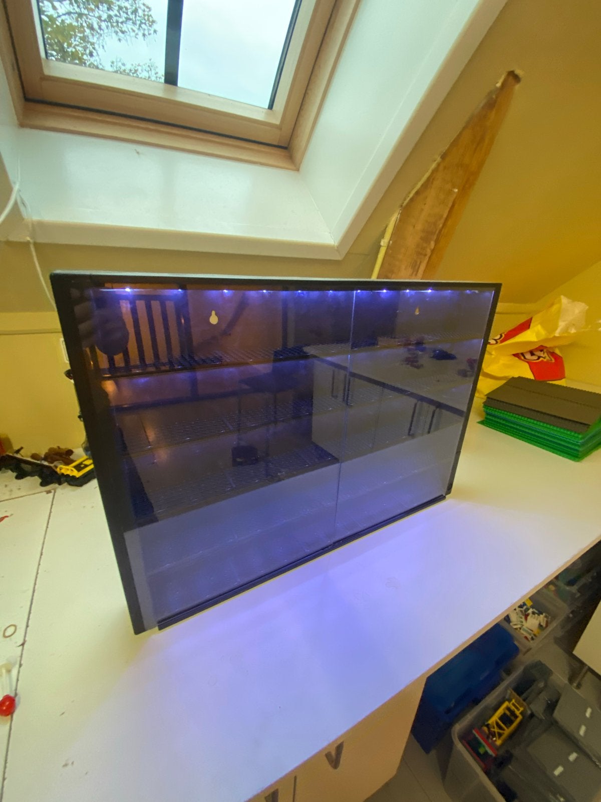 Lego Minifiguren Display Kast met LED Verlichting, Ophalen of Verzenden, Gebruikt, Jongen of Meisje