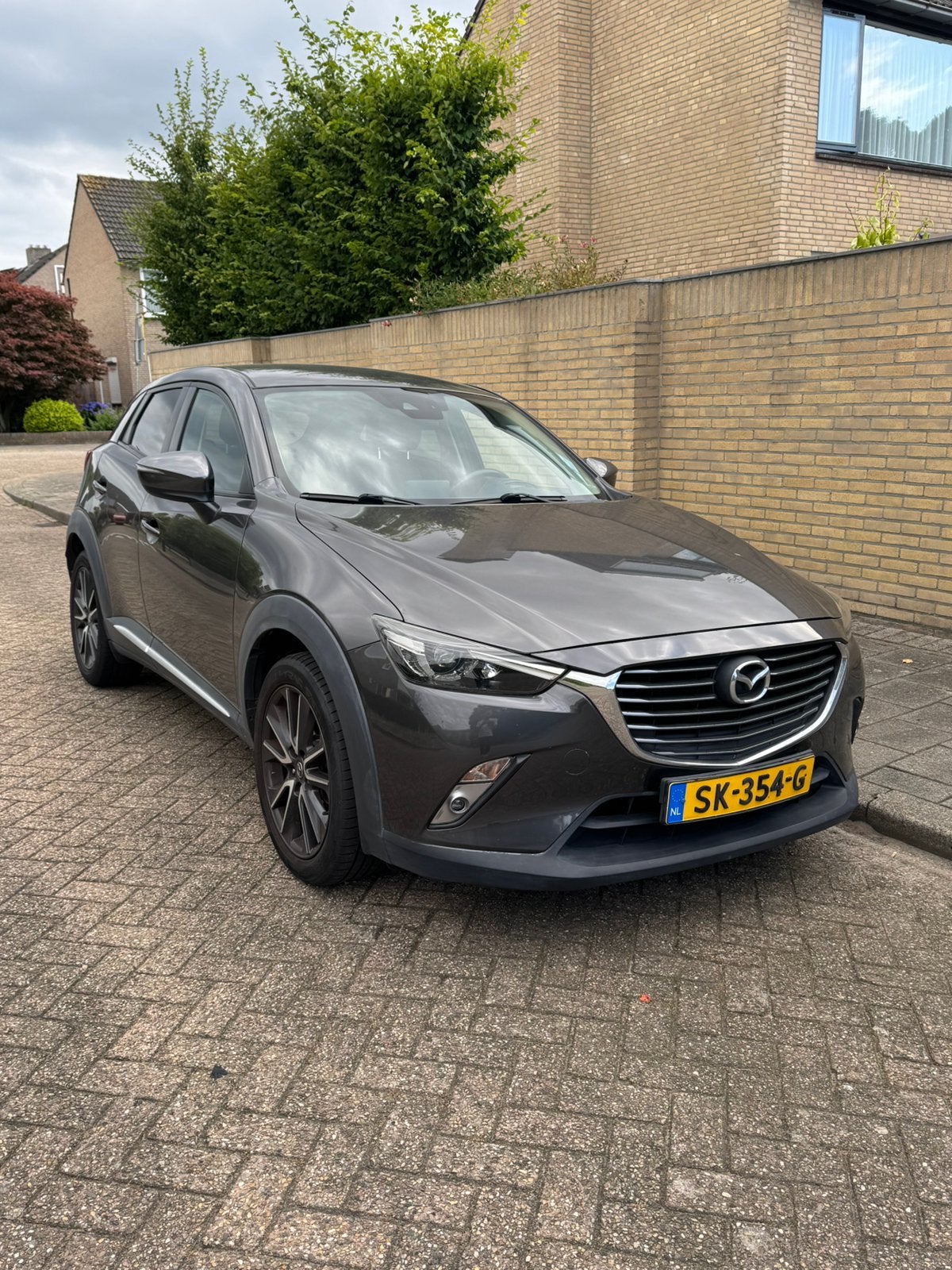 Mazda CX-3 2.0 Skyactiv-g 88KW AUT 2018 Grijs, 1998 cc, 625 kg, Zwart, 4 cilinders
