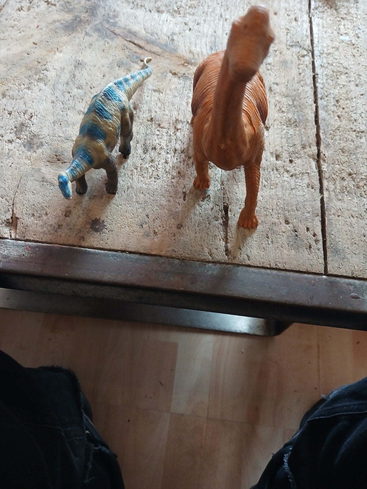 Dinosaurus speelgoedfiguren - Brachiosaurus en Apatosaurus, Ophalen of Verzenden