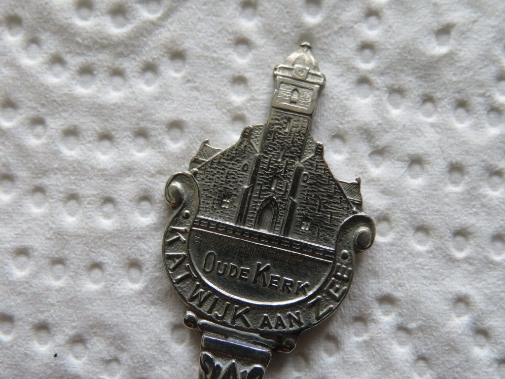 Lepeltje Andreaskerk (Oude Kerk) Katwijk aan Zee, Verzenden, Zo goed als nieuw, Overige materialen, Bestek