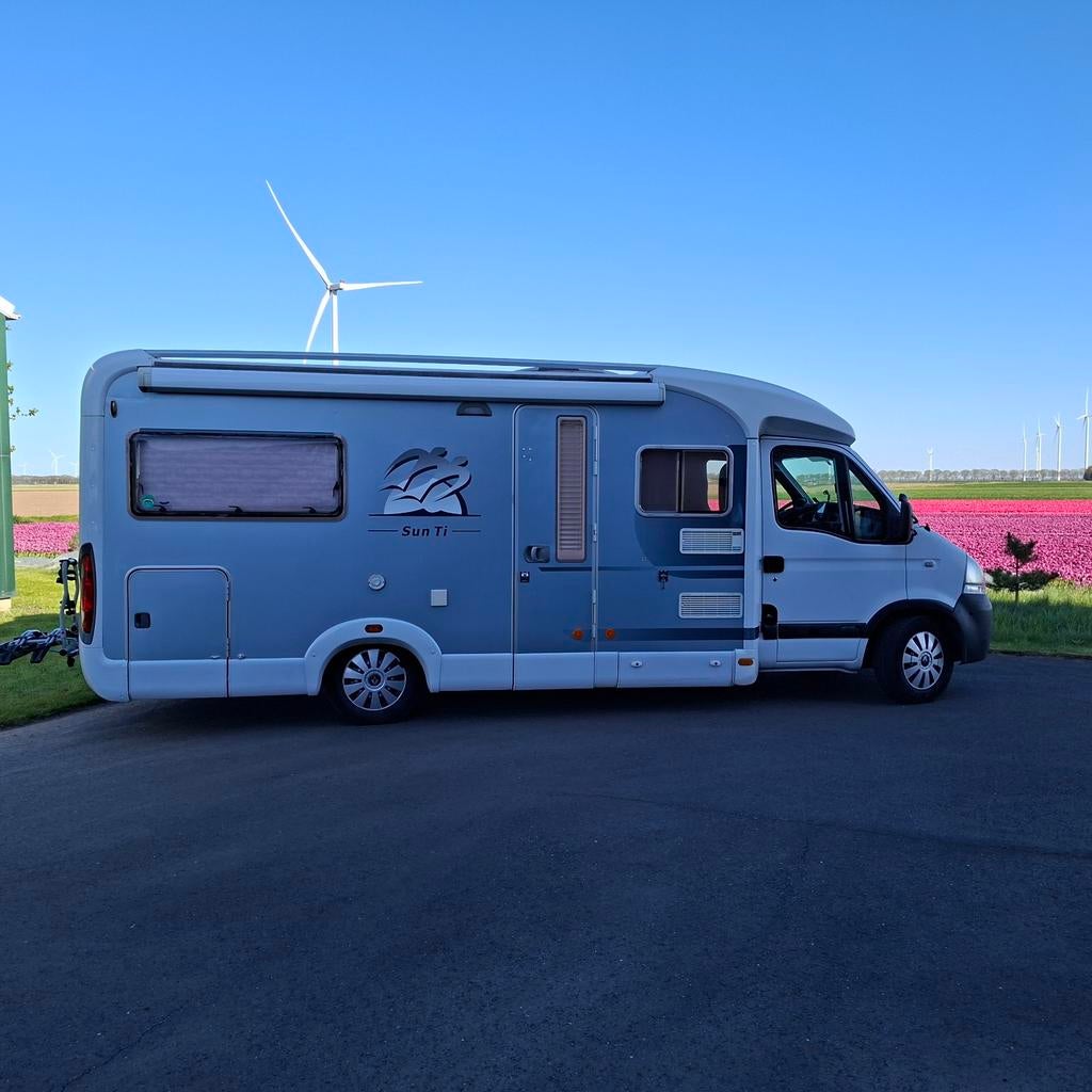 Moet nu weg. 3ltr Renault Knaus Sun-Ti 2006  |  nette staat, Ringverwarming, Tot en met 2, Particulier, 6 tot 7 meter