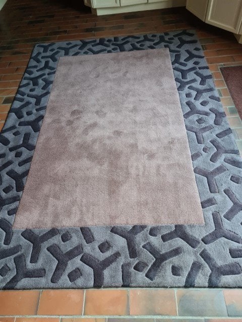 Vloerkleed paars/roze/blauw 240x170 cm, Huis en Inrichting, Stoffering | Tapijten en Kleden, Ophalen, Klassiek, 150 tot 200 cm