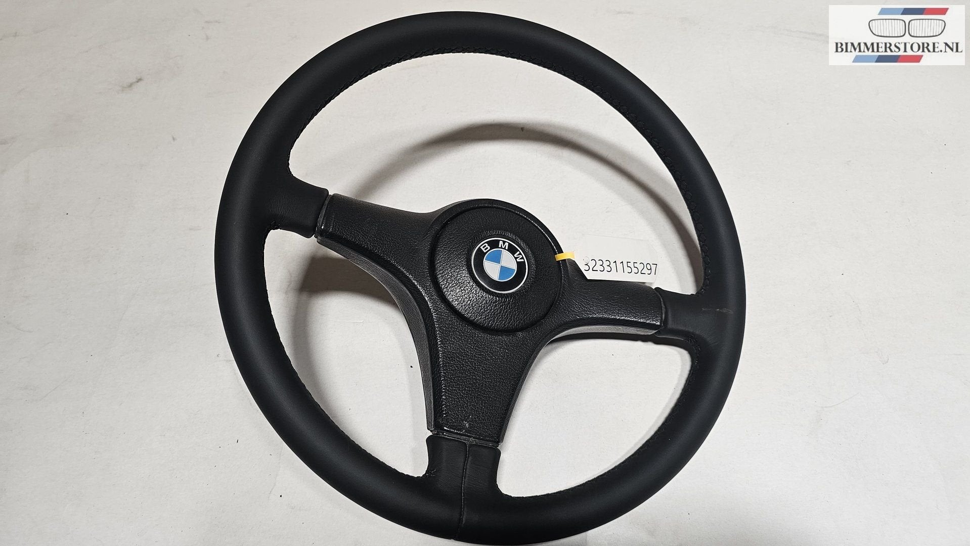 M Tech 1 sport stuur leer 385 mm BMW 5 / 6 / 7 serie E34 E24, Auto-onderdelen, Gebruikt, -, Ophalen of Verzenden, -
