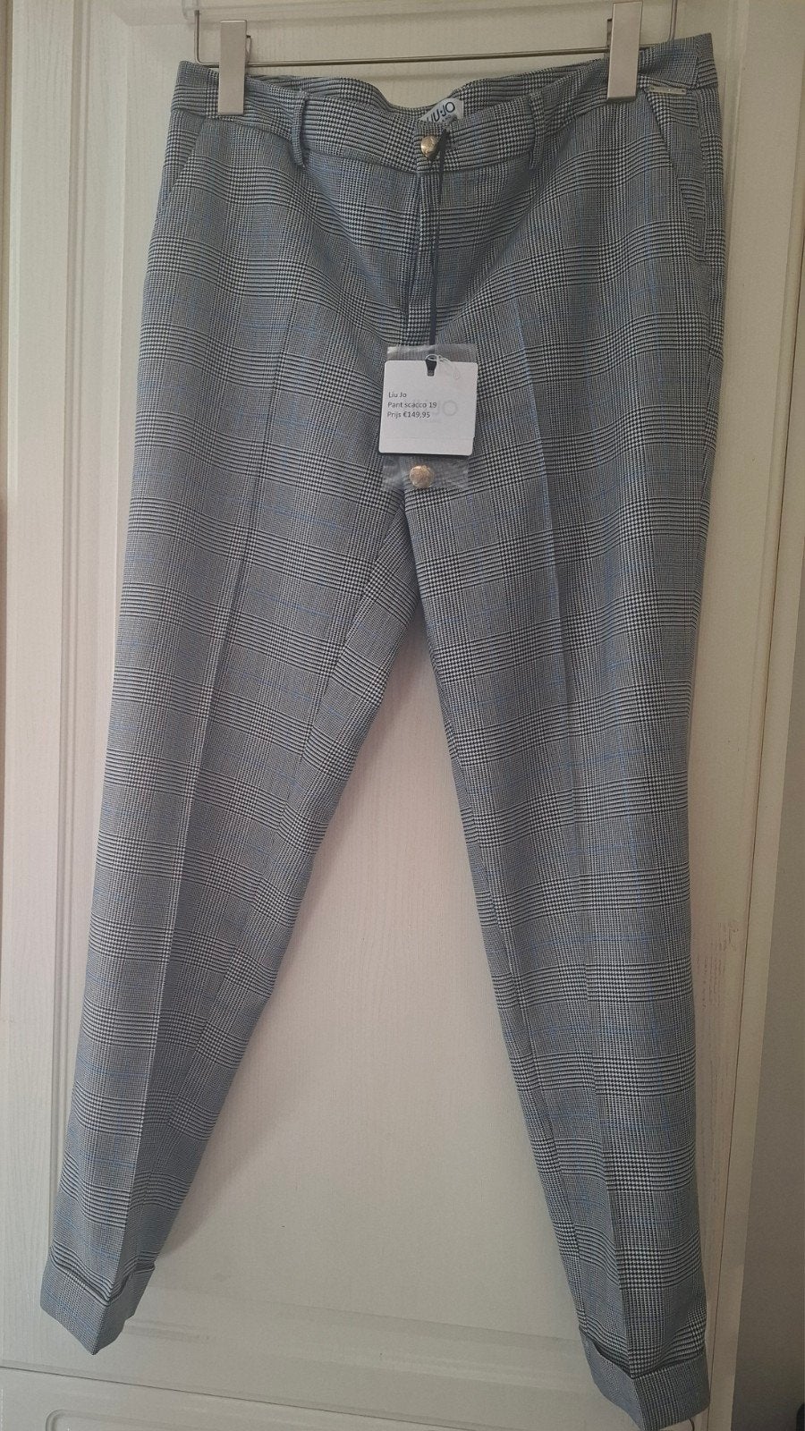 Liu Jo Pant Scacco 19 - Nieuw met label, Kleding | Dames, Maat 38/40 (M), Liu Jo, Nieuw, Ophalen of Verzenden