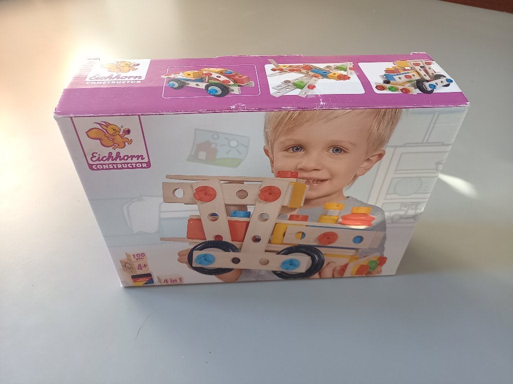 Eichhorn constructor 4 in 1, Ophalen, Zo goed als nieuw, Overige typen
