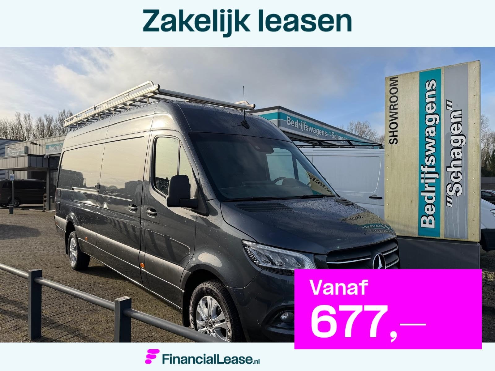 Mercedes-Benz Sprinter 319 CDI L3H2 2x Schuifdeur | Aut. | D, Automaat, Dealer onderhouden, Achterwielaandrijving, Gebruikt