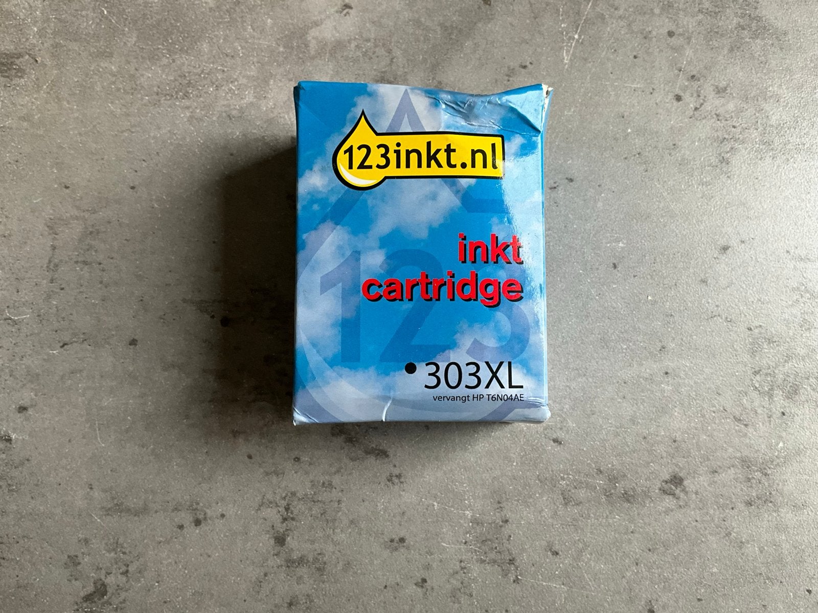 123inkt HP 303XL Zwart Inktcartridge (Vervangt T6N04AE), Verzenden, Nieuw, Cartridge