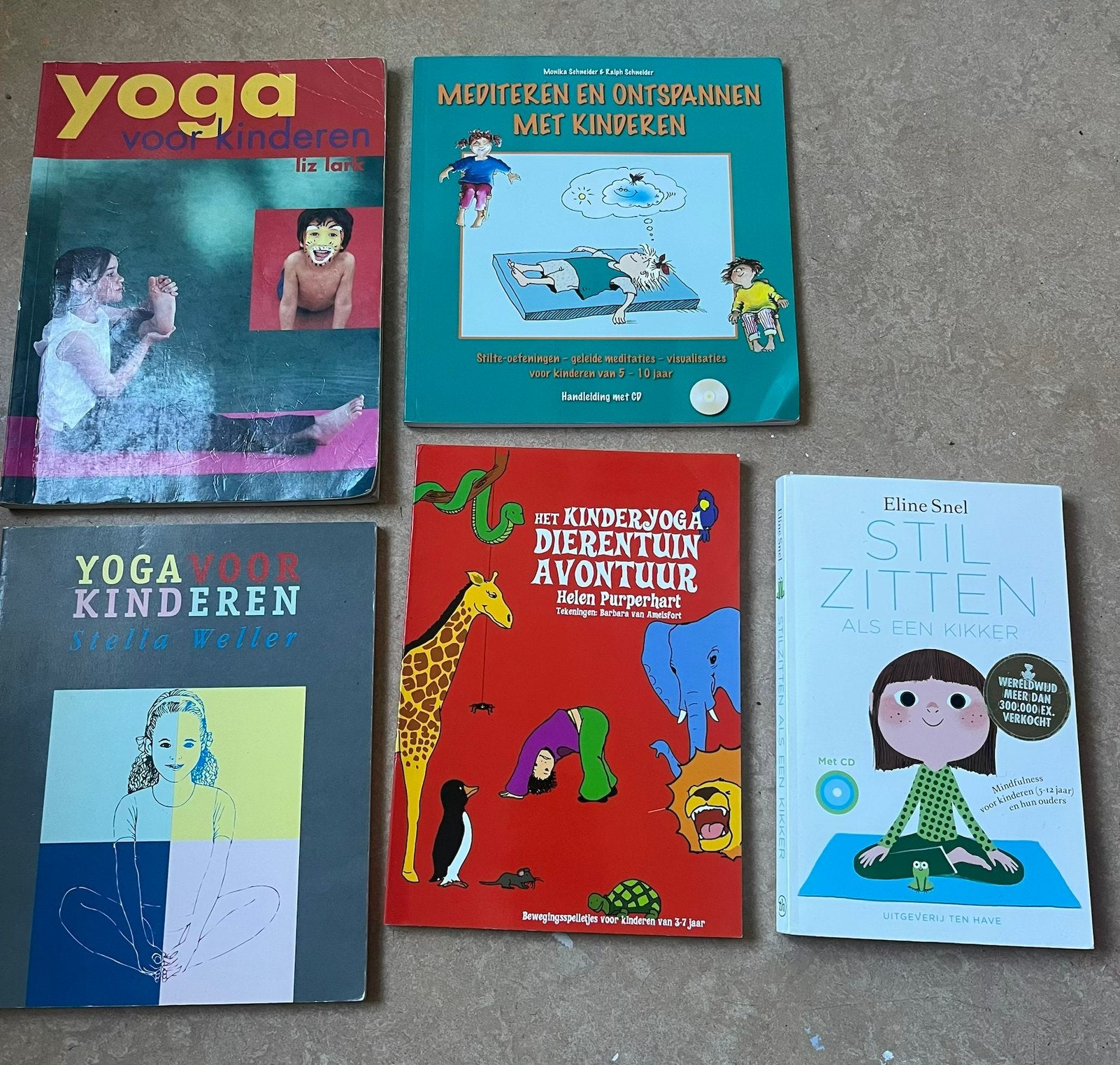 Kinderyoga boeken, Ophalen of Verzenden, Zo goed als nieuw