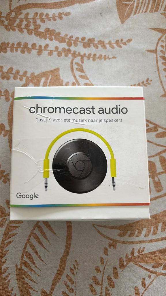 Chromecast audio, Ophalen of Verzenden, Gebruikt, Zonder harde schijf