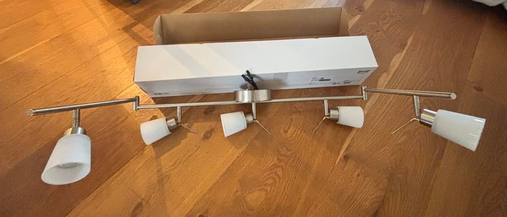 Plafondlamp Ikea, Huis en Inrichting, Lampen | Spots, Ophalen of Verzenden, Zo goed als nieuw, Metaal of Aluminium, Led