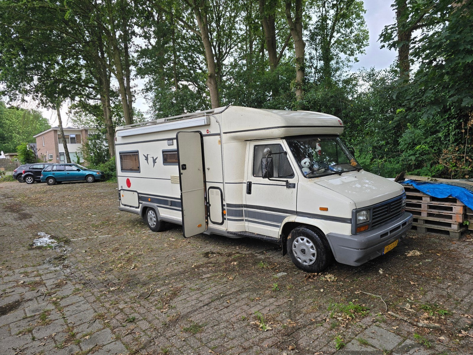 Camper uit 1991, Diesel, APK tot oktober 2026, Caravans en Kamperen, Campers, Particulier, Buscamper of Camperbus, Diesel, Ophalen