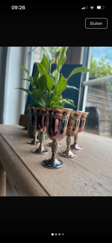 Kiddush bekers set, Verzenden