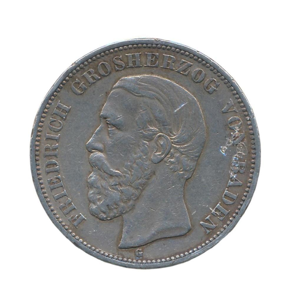 Duitse Rijk 5 Mark 1901-G
