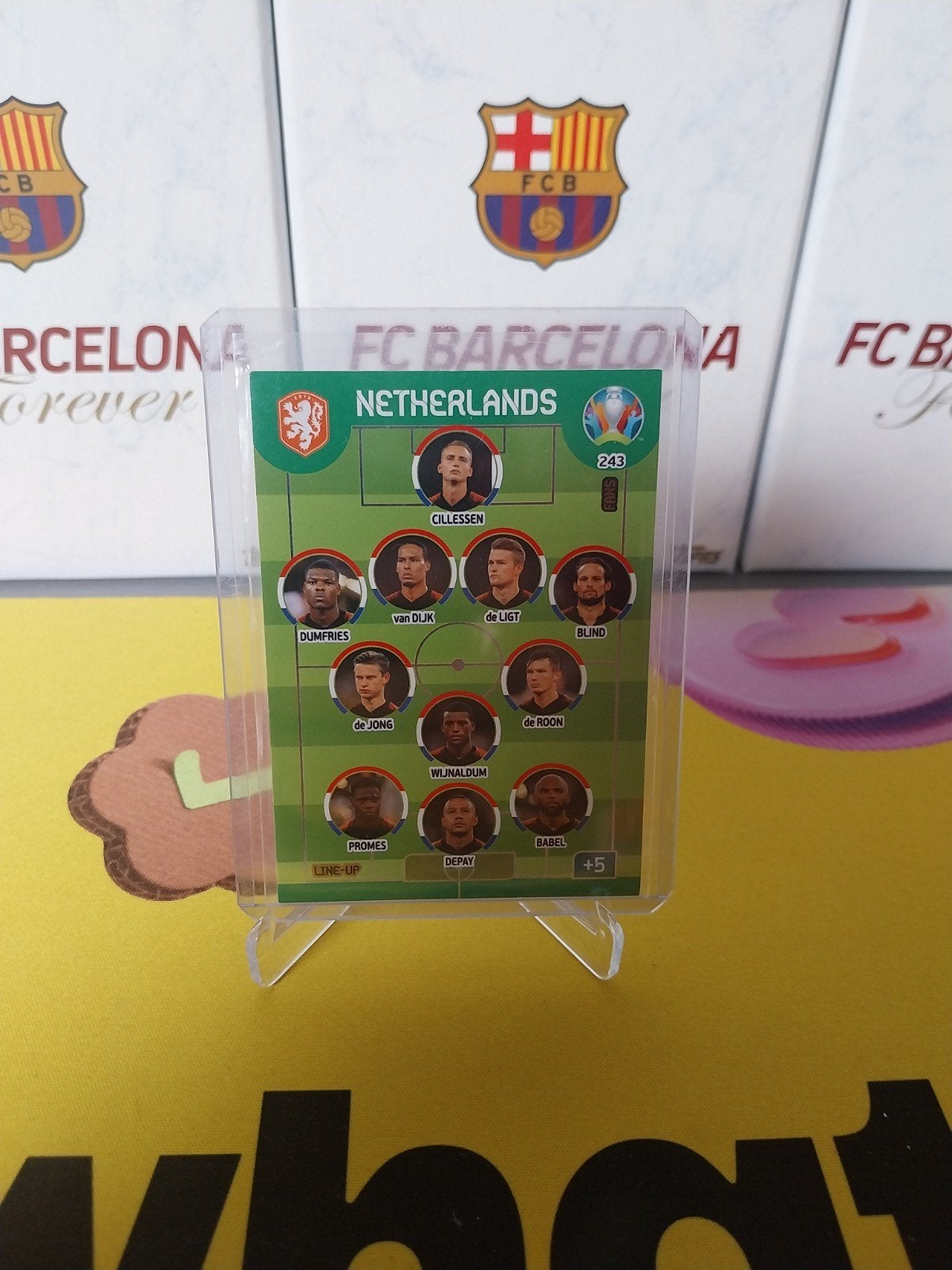 Nederlands elftal Team Foto Euro 2020 Adrenalyn, Ophalen of Verzenden, Zo goed als nieuw, Overige binnenlandse clubs, Poster, Plaatje of Sticker
