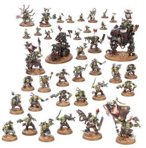 Warhammer 40k Ork helft van de Armageddon box, Hobby en Vrije tijd, Wargaming, Ophalen of Verzenden, Nieuw
