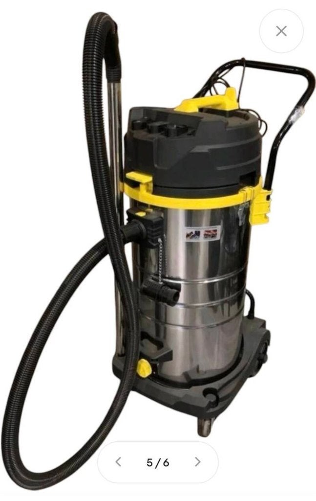 Industriële Stofzuiger 3200W 100L Nat/Droog Wöhrstahl, Overige merken, Info@purbesa.nl, Nieuw, Industriële stofzuiger